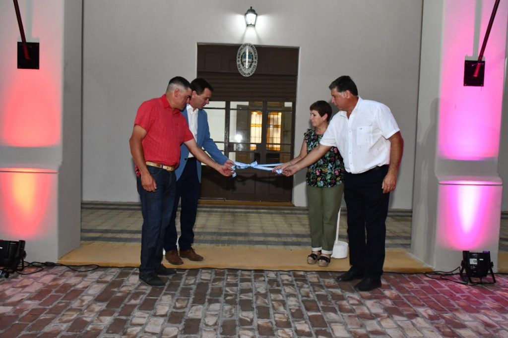 Magdalena: Peluso inauguró obras en Vieytes y puso en valor la Delegación Municipal. 2