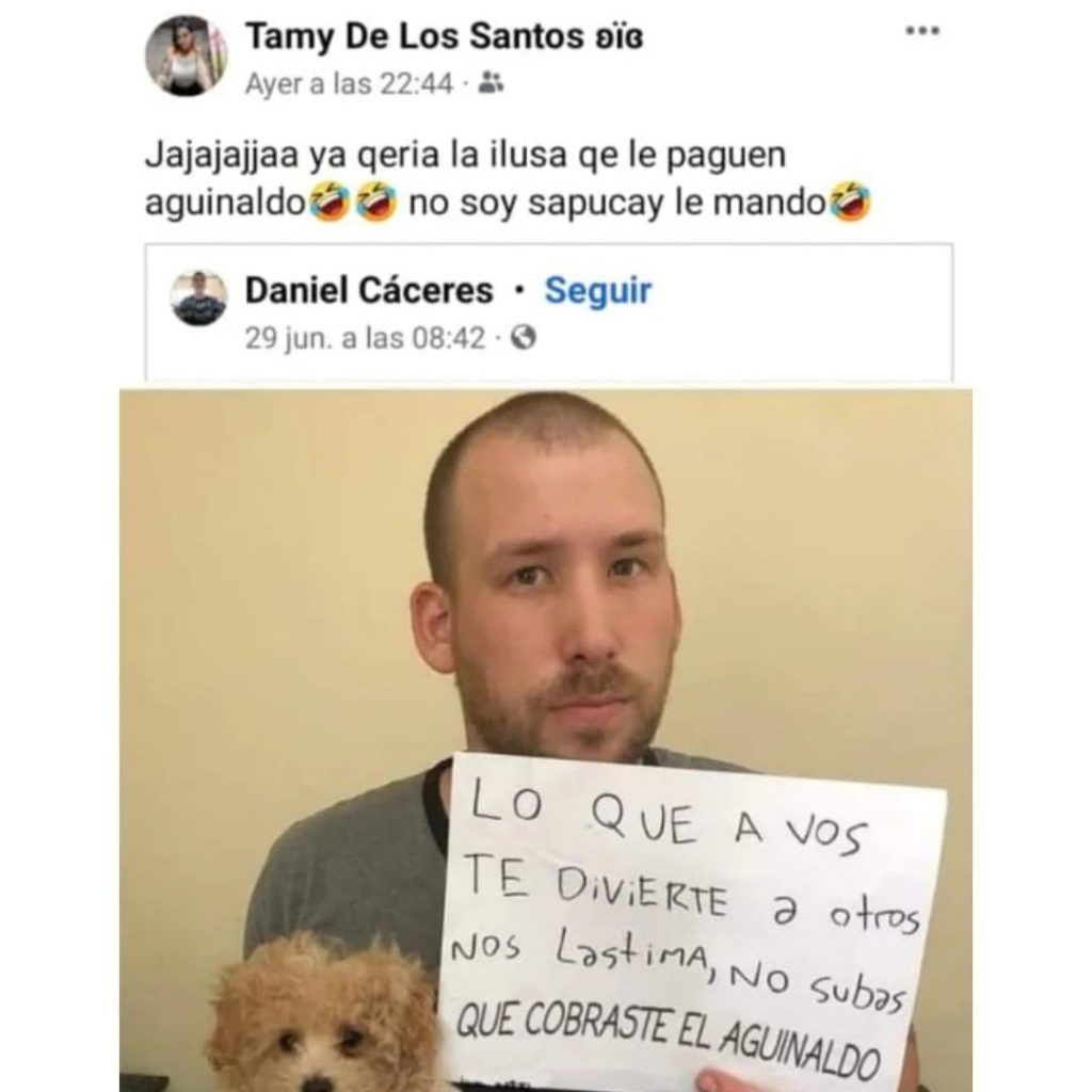 BRANDSEN: Era empleada de una panadería y denunció que la echaron por compartir un meme en Facebook 2