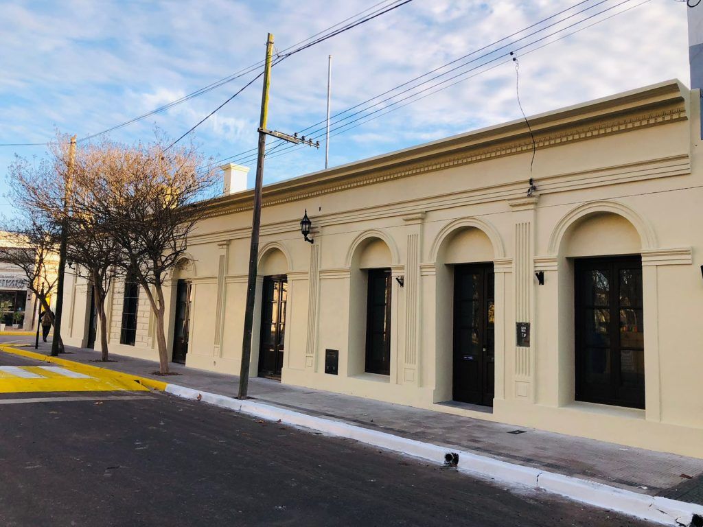Se inauguró la puesta en valor del Centro Vasco de Magdalena 3
