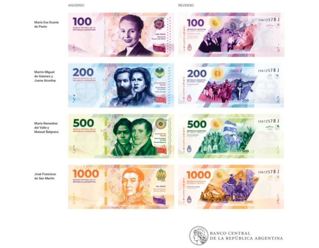 El Banco Central presentó el billete de $200 con la figura del Gral. Güemes y Juana Azurduy 2