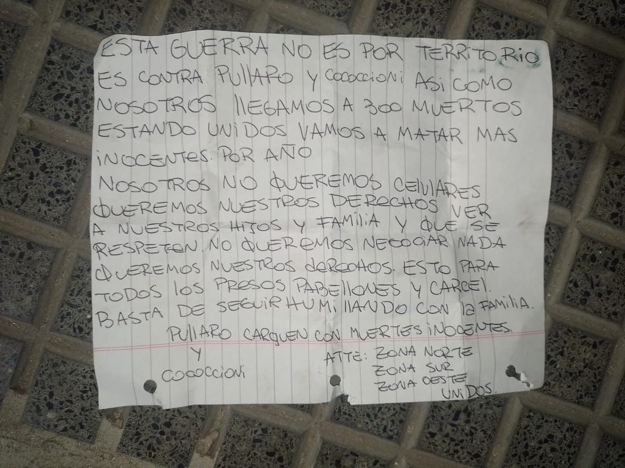 Asesinaron a un playero en Rosario y dejaron una nota: “Vamos a matar más inocentes” 7