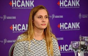Laura Reale, Secretaria de Salud de Brandsen