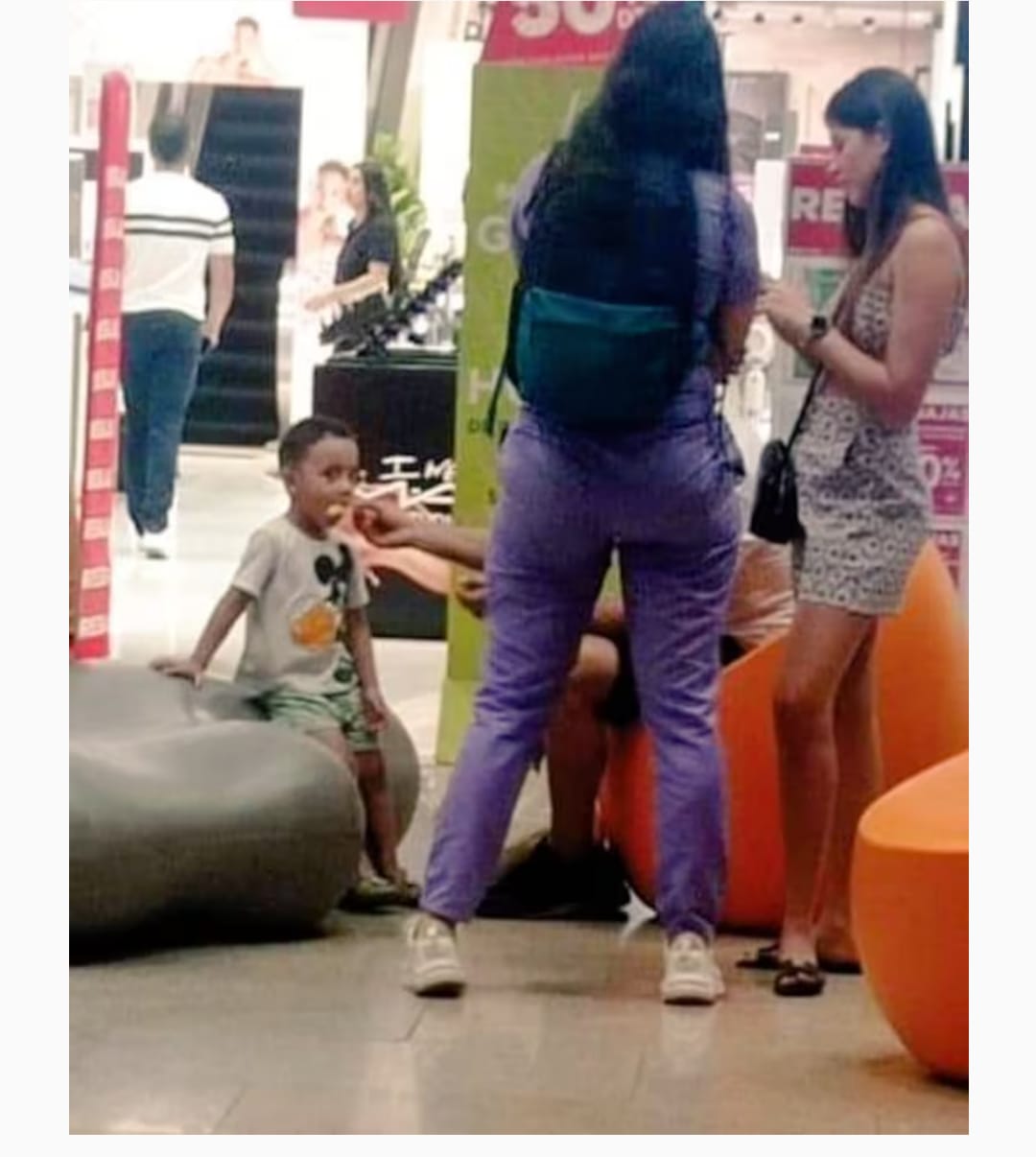 Apareció una foto de un nene en un shopping de Colombia y la familia de Loan asegura que se trata de él 4