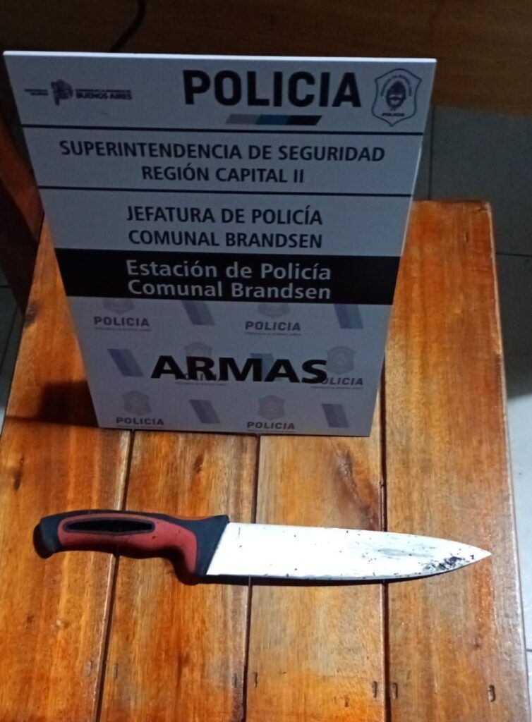 Aprehendieron a un joven que ingresó con un cuchillo a la plantación de cannabis medicinal de Brandsen 4