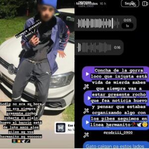 "Qué injusta esta vida": así despidieron en redes sociales al delincuente abatido en La Plata 4